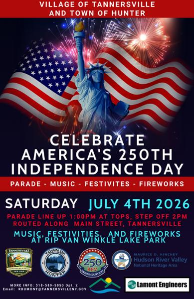 Celebrate America's 250th Independence Day